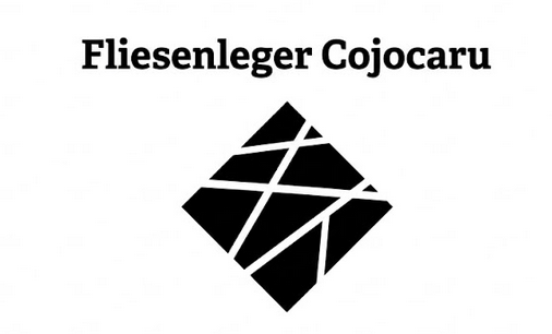 Logo von Fliesenleger Cojocaru, geometrisches Muster in Schwarz-Weiß, relevant für AS-Bau-OWL und deren Partnernetzwerk im Bauwesen.